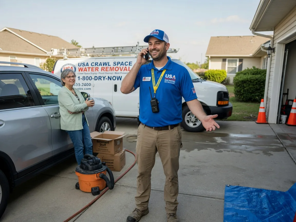 Crawl Space Water Removal Port Barre, LA FAQs